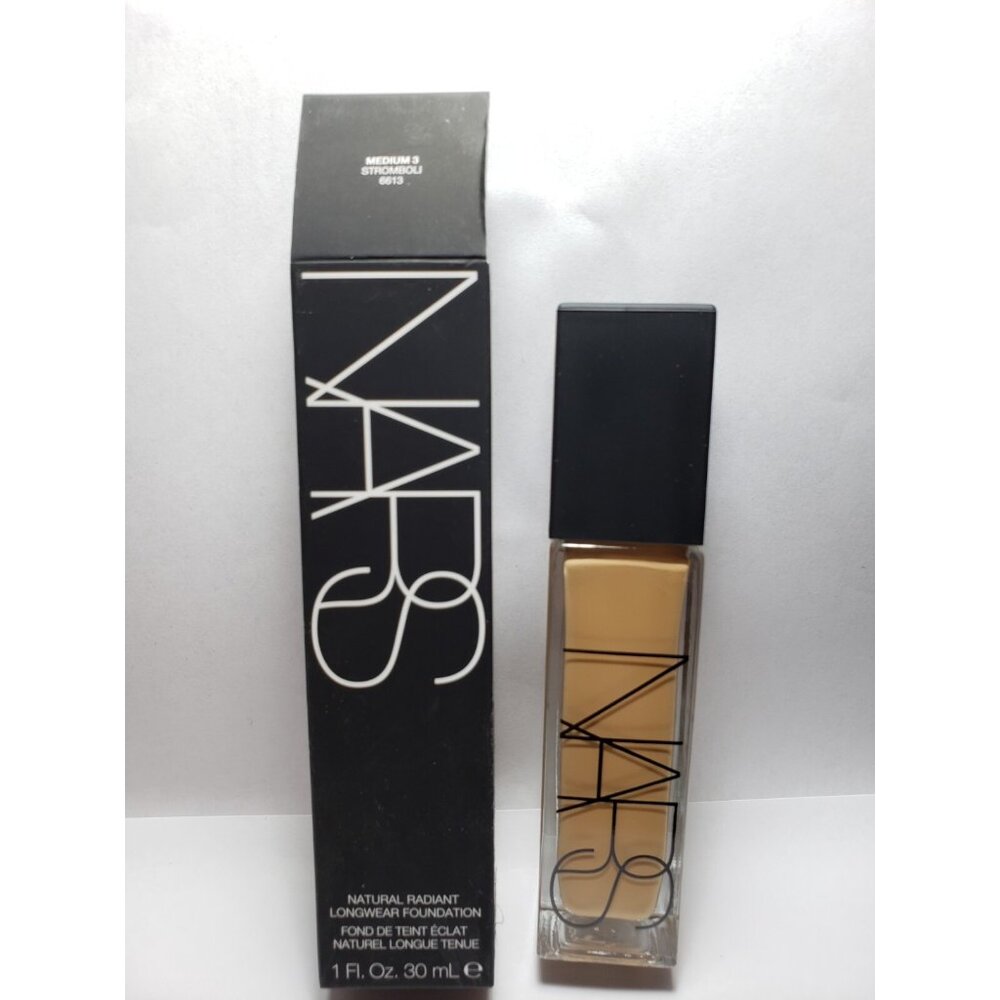 NARS Natural Radiant Longwear Foundation Medium 3 Stromboli 6613  Full Size NIB